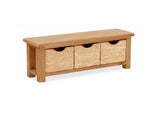 Salisbury Bench W/Baskets
